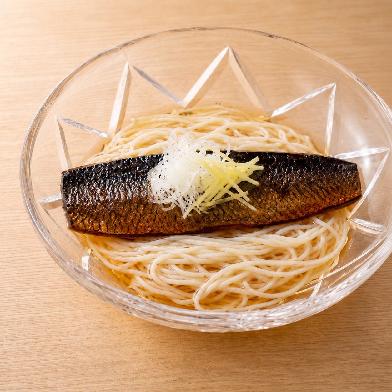 更科食堂の夏の冷やしにしんそば